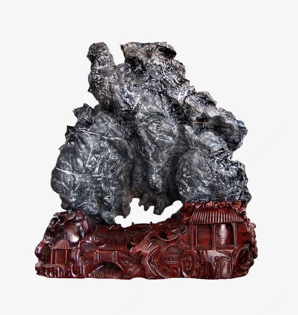 天下為公 靈璧奇石擺件高清素材，典藏藝術(shù)與自然之美